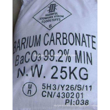 Carbonato de bário do grau industrial 99,2% do baixo preço